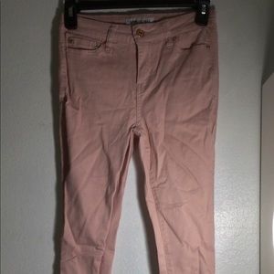 Celebrity Pink girls light pink skinny jeans